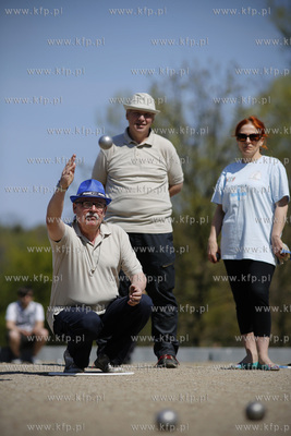 Park Reagana.  Zawody boule z cyklu Grand Prix Norcospectra.
08.05.2016
fot....