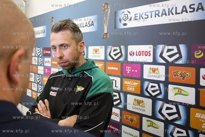 Konferencja prasowa przed meczem Lechia Gdańsk Legia...