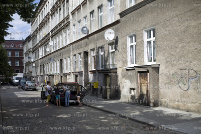 Gdańsk Dolne Miasto. Kamienica przy ulicy Polnej.
08.08.2016
fot....