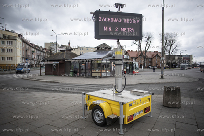 Gdańsk Wrzeszcz. W związku z zagrożeniem epidemicznym...