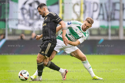 Ekstraklasa. Lechia Gdańsk - Radomiak Radom. Nz. Dominik...