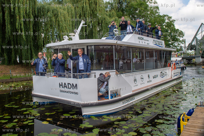 Nowy Dwór Gdański. Uroczyste otwarcie nowej przystani...