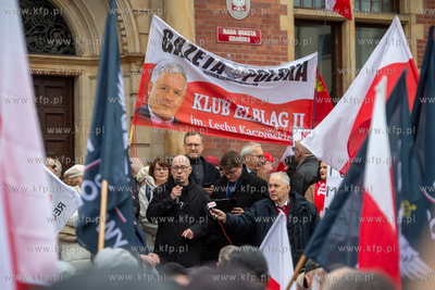 Protest Nie dla nielegalnej imigracji zorganizowany...
