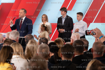 Gdańsk. Historyczna sala BHP. Wieczór wyborczy Karola...