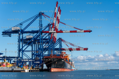 Kontenerowiec Istanbul Bridge zawinłą do Gdańska...