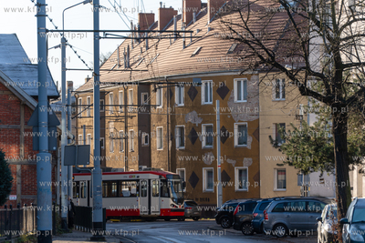 Nowy Port. Tramwaj na ul. Władysława IV. 22.11.2025...