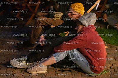 Gdańsk Wrzeszcz, ogród Villa Eva. Koncert zespołu...