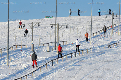 Trzepowo kolo Przywidza. Osrodek narciarski 05.02.2010fot....