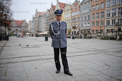Gdansk. Dwor Artusa. Slubowanie 116 nowo przyjetych...