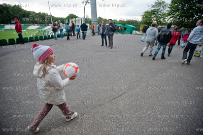 Gdansk. Stadion MOSiR przy ul. Traugutta. Otwarty dla...