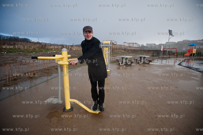 Gdansk. Zbiornik retencyjny Augustowska. Konferencja...