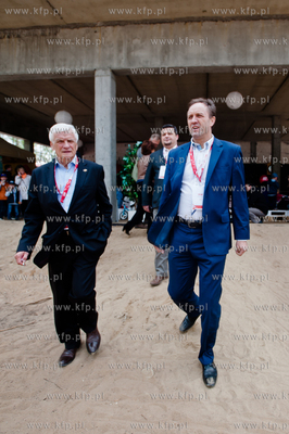 Gdansk. Matarnia. Kolej na PKM - Dzien Otwarty powstajacej...