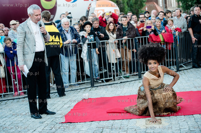 Gdansk. Solidarity of Arts. Uroczystosc odcisniecia...
