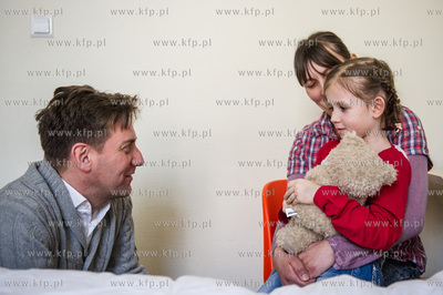 Gdansk. Aktor Rafal Krolikowski odwiedzil dzieci w...