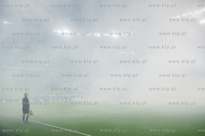 Stadion Energa Gdansk. Mecz o mistrzostwo Ekstraklasy....