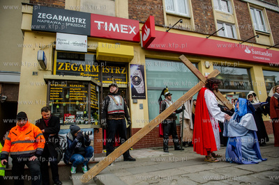 Wielki Piatek. Misterium Meki Panskiej na ulicach Gdanska.
25.03.2016
fot....