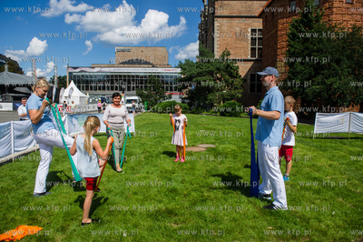Gdańsk. Targ Węglowy. Przygotowane na czas Jarmarku...