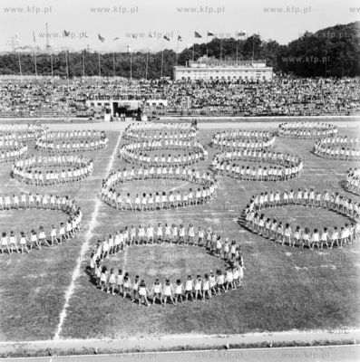 Swieto Sportu na stadionie Lechii w Gdansku Wrzeszczu....