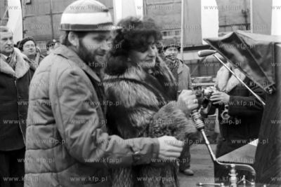 Wodowanie ms. „Kociewie", statku chłodniowca transportowca...