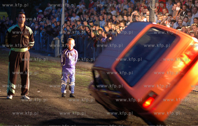 Pokazy czeskiej grupy kskaderskiej FLOTT CASCADERS...