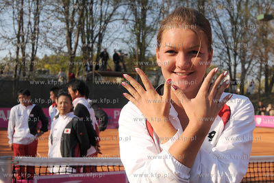 Korty Tenisowego Klubu Sportowego ARKA w Gdyni. Polska...