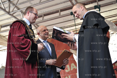 Oficjalne zakonczenie Jarmarku sw. Dominika 2010 na...