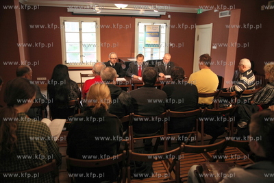 Sopot - Dworek Sierakowskich. Konferencja prasowa ruchu...