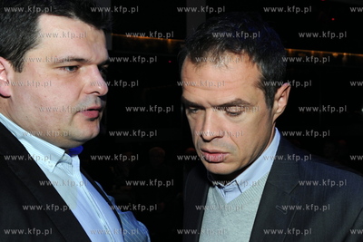 Sopot. Kawiarnia Atelier. Wieczor wyborczy Platformy...