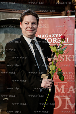 Gdansk. Dwor Artusa. Wreczenie nagrod w plebiscycie...