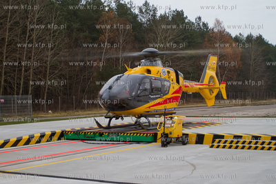 Na dyzurze w Lotniczym Pogotowiu Ratunkowym w Gdansku....