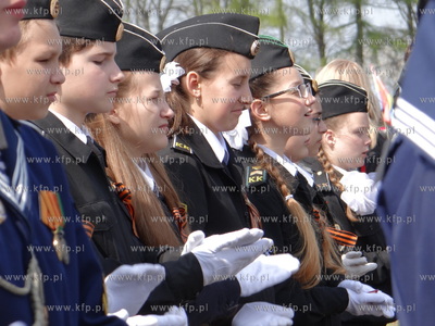 Uroczystosci z okazji zakonczenia II wojny swiatowej...
