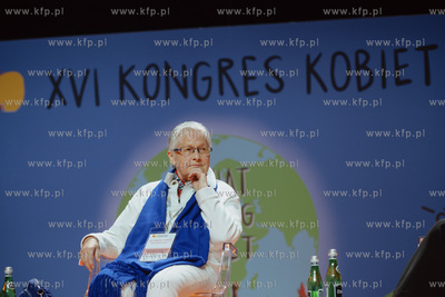 Gdańsk, Ergo Arena. XVI Kongres Kobiet. N/z Barbara...