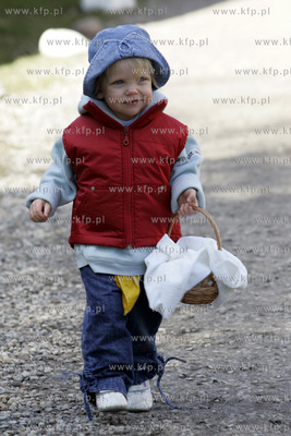 Gdansk, swieta Wielkiej Nocy, Wielka Sobota, dziecko...