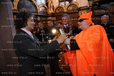 Gdansk, Dwor Artusa. Po raz kolejny wreczono medale...