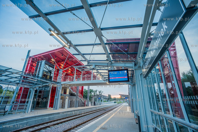 Pomorska Kolej Metropolitalna, stacja Gdansk Kielpinek....