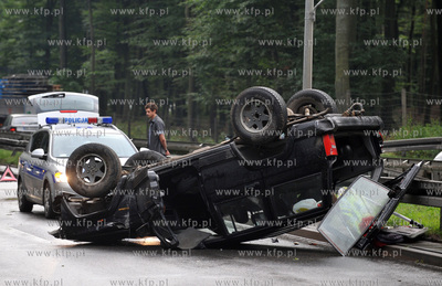 Wypadek na ul. Slowackiego w Gdansku. 
23.07.2010
fot....