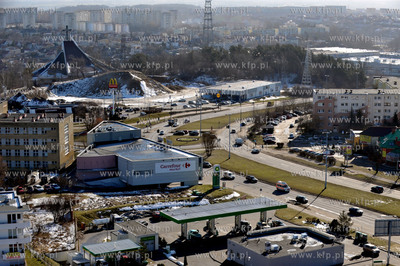 Gdansk Piecki Migowo nazywane tez Morena. Widok z wiezowca...