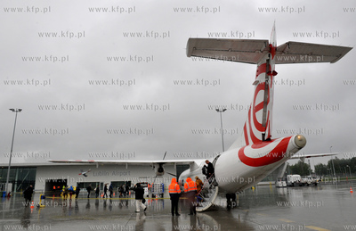 Promocyjny i oficjalnie pierwszy lot na trasie Gdansk...