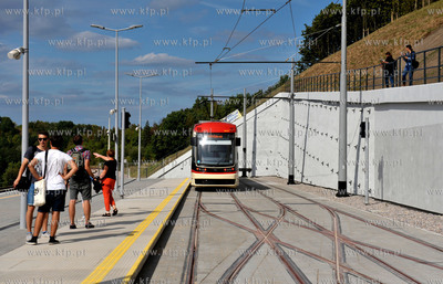 Pierwszy przejazd tramwaju nowa linią na trasie Siedlce...