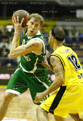 Gdansk. Hala Olivii. Euroleague Basketball. Mecz Asseco...