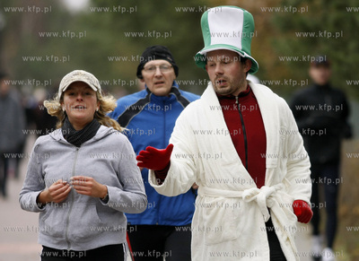 Gdansk Brzezno. Bieg  pod haslem Jestem z Gdanska....