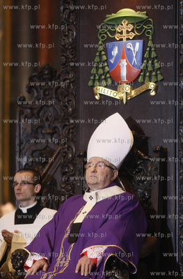 Gdansk. Katedra Oliwska. Msza sw. za tragicznie zmarlych...