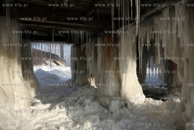 Molo w Gdyni Orlowie.
27.01.2014
fot. Krzysztof Mystkowski...