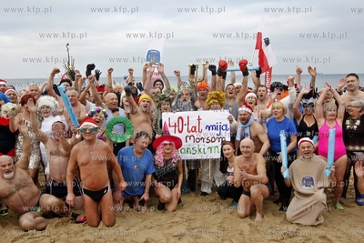 Stowarzyszenie Morsow Gdanskich powitalo czterdziesty...