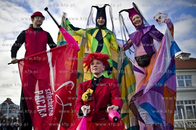 Sopot. Marsz akcji Szlachetna Paczka.
21.11.2015
fot....