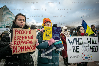 Sopot: Solidarnie z Ukrainą. Wiec poparcia dla narodu...