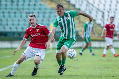 Stadion Miejski przy ul. Traugutta w Gdańsku. Mecz...
