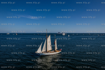 Baltic Sail. Parada żaglowców na Zatoce Gdańskiej....