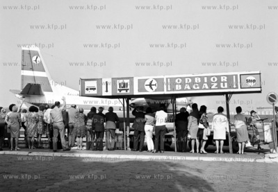 Lotnisko w Gdansku - Wrzeszczu. Obecnie w tym miejscu...