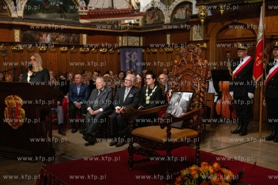 Uroczystość wręczenia medali Rady Miasta Gdańska....
